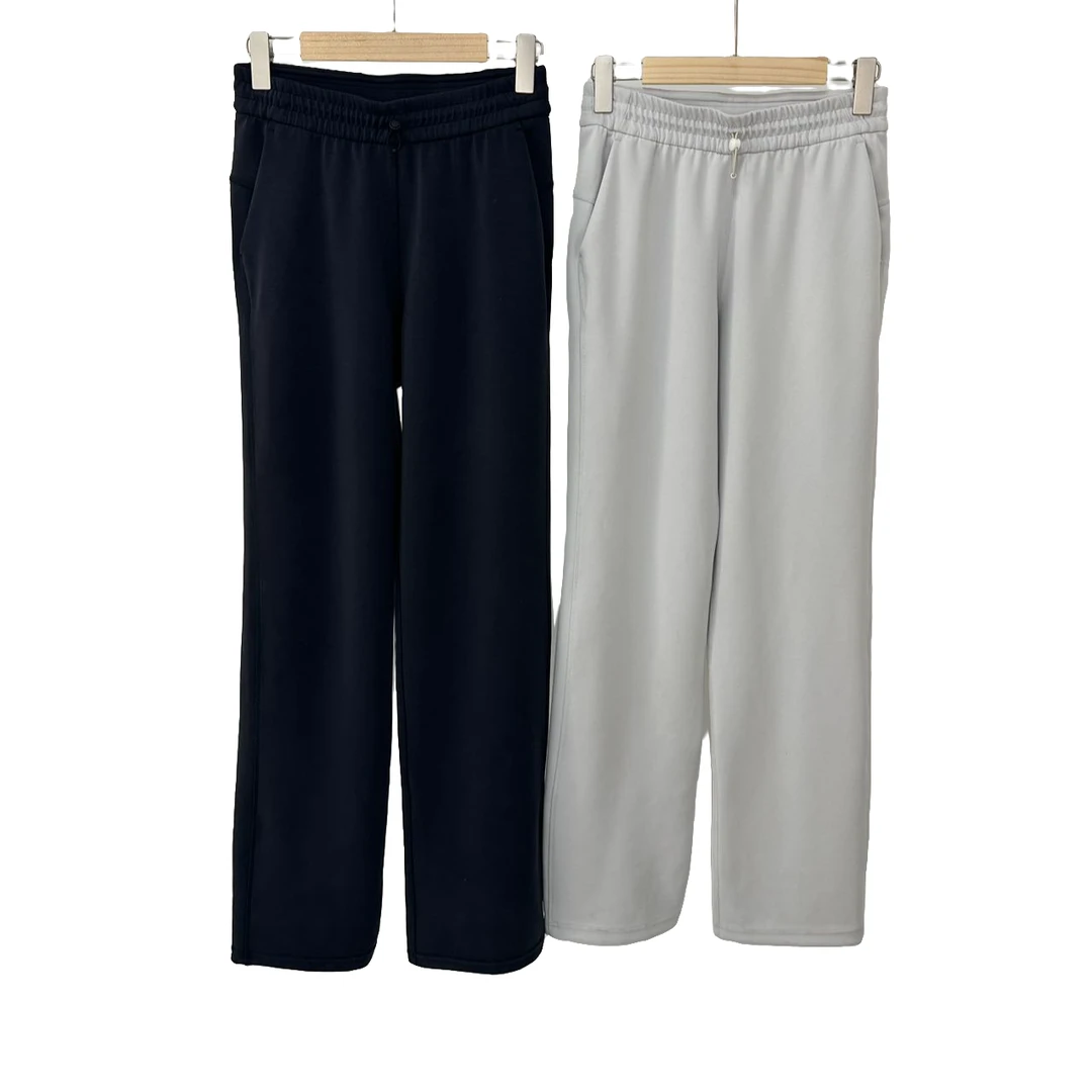 【萌小木studio】超垂直高腰阔腿裤 MM706052