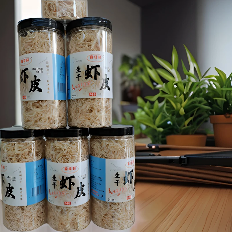 生晒虾皮100克/罐高钙新鲜营养鲜香健康不加盐宝宝虾米大瓶罐装