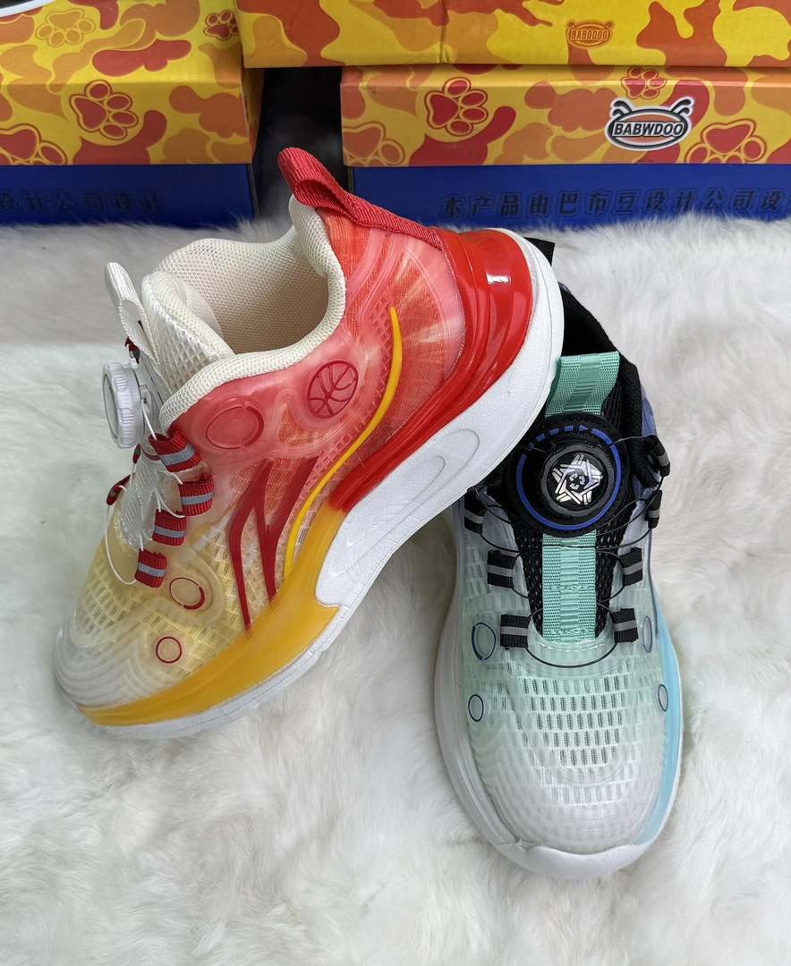 中国龙运动鞋蓝球鞋儿童鞋子男童鞋子篮球鞋宝宝外出鞋儿童篮球鞋