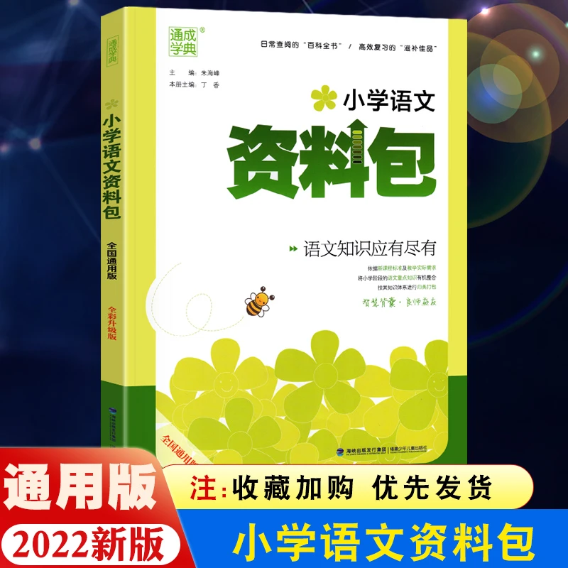 新版小学语文资料包小学通用大字护眼版语文基础知识集锦工具书