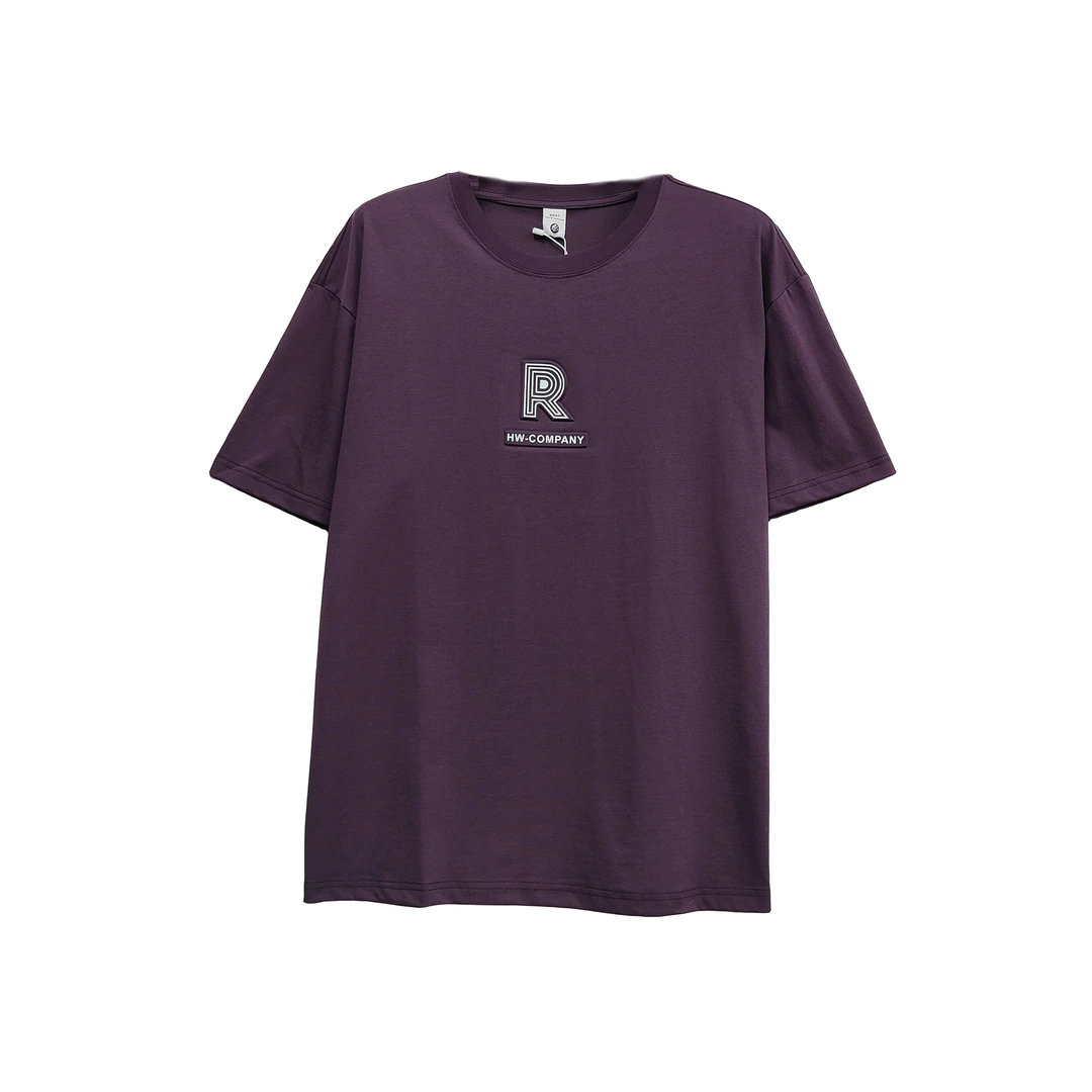 男士夏季时尚百搭ins韩版宽松半袖款舒适圆领短袖T恤8903