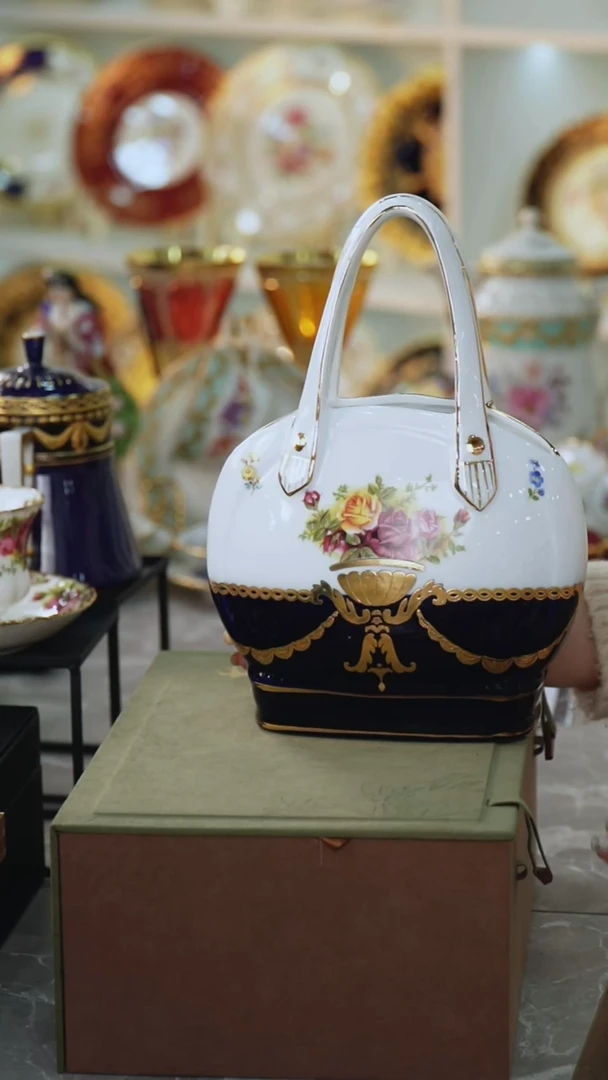 【闪购商品】陶瓷米多家中古美物如图所示230