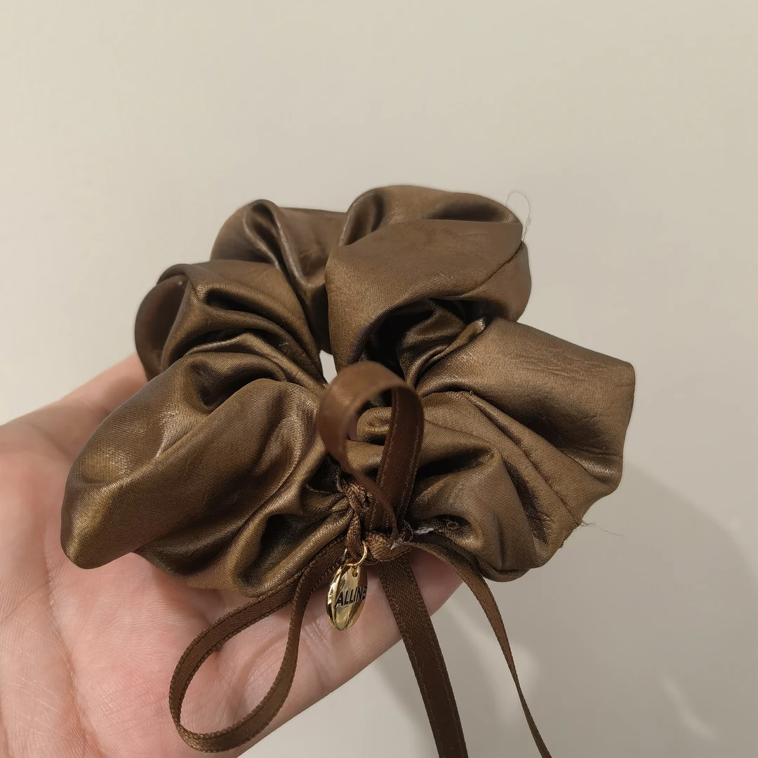 A865复古布朗尼蝴蝶结肠圈