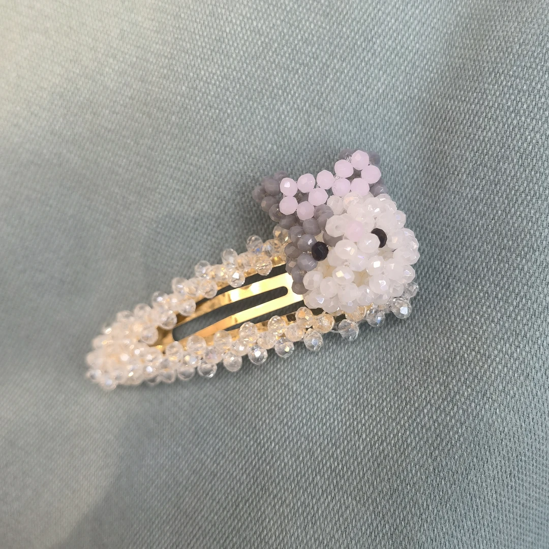 A224编织小白兔水水掰掰夹