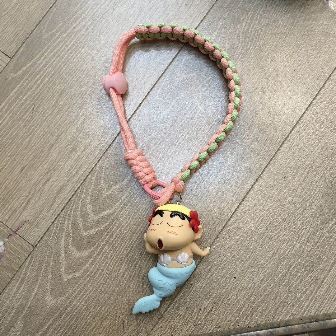 B495粉色美人鱼小新包挂件