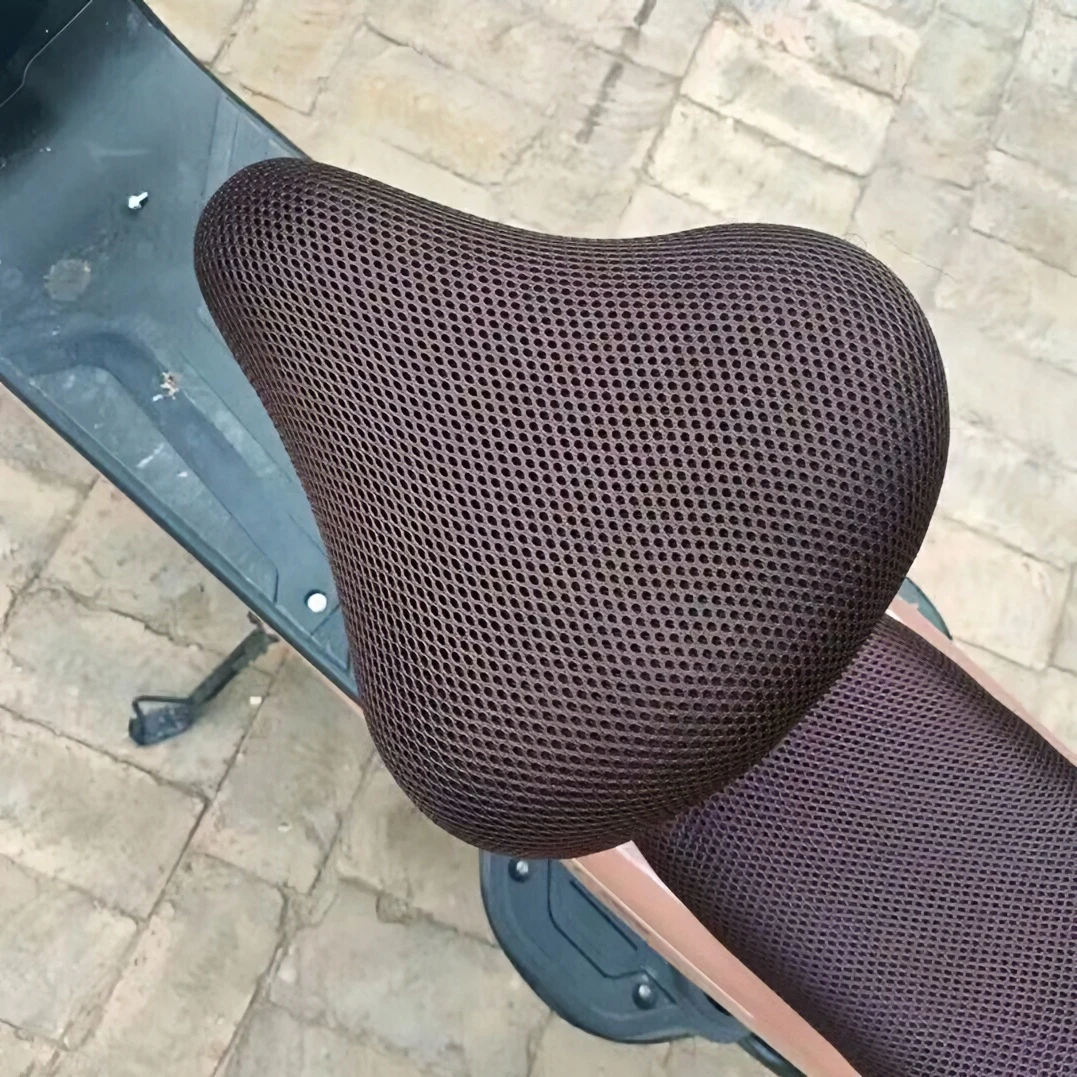 电动车坐垫套透气防晒隔热四季通用电瓶车座套