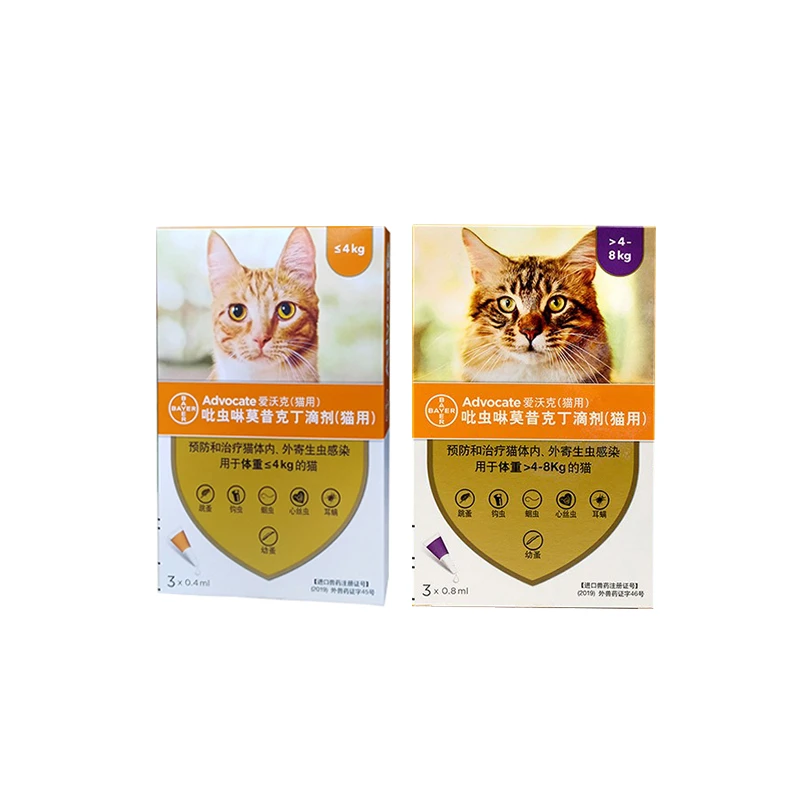 爱沃克猫用体外驱虫