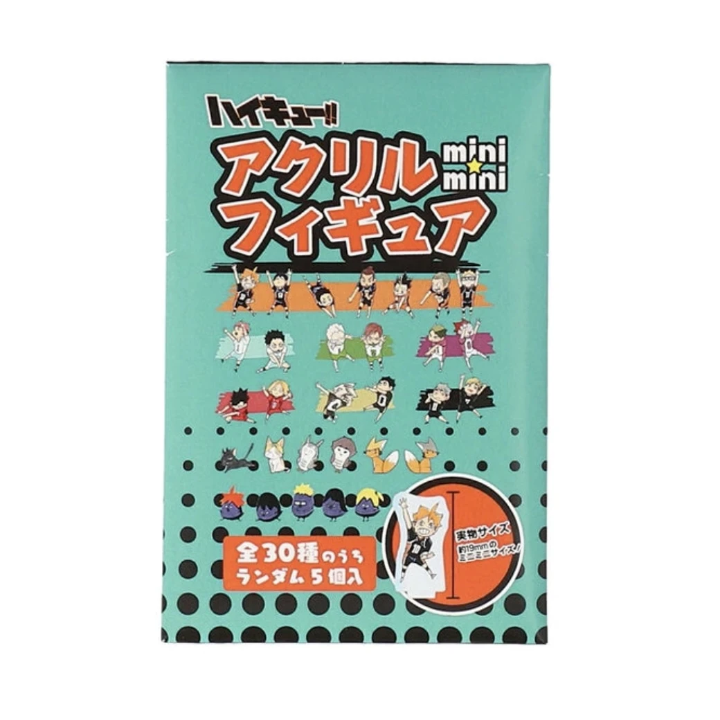 排球少年 js限定miniQ亚克力动物小立牌 默认代拆