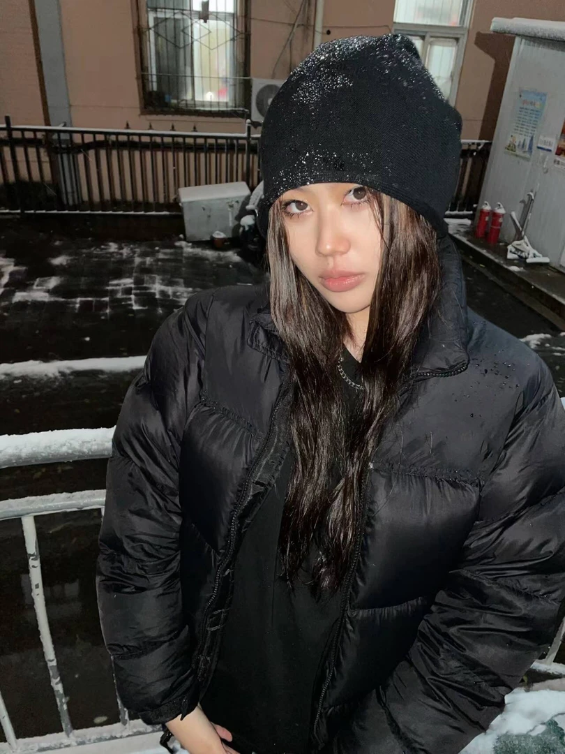 休闲风百搭黑色时尚短款棉服女秋冬新款棉袄短外套女款加厚棉衣