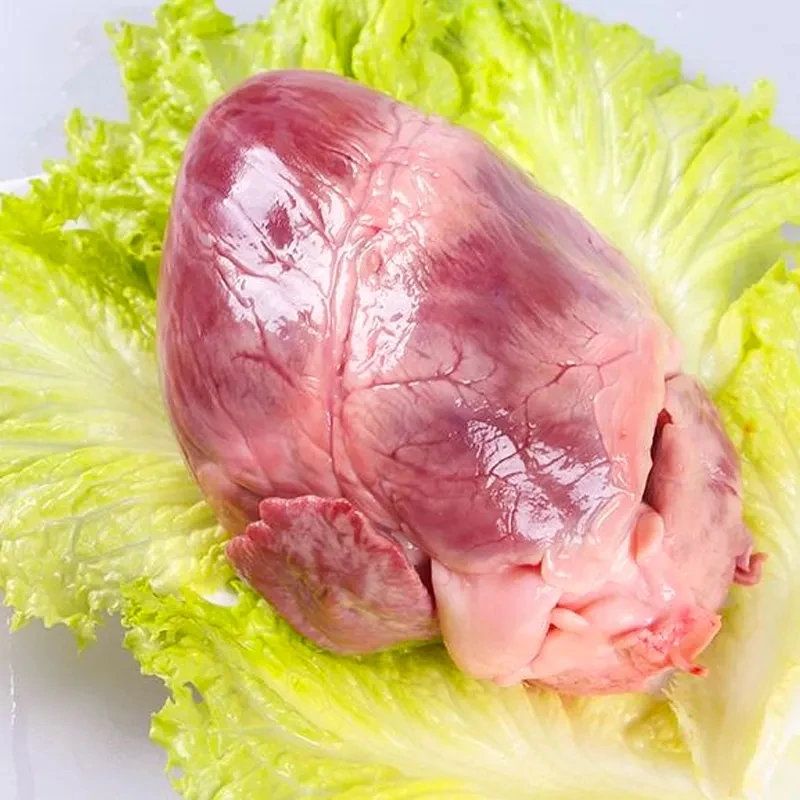 顺丰发货新鲜冷冻土猪心猪心无骨生猪心3/5/10个每个约500g散养