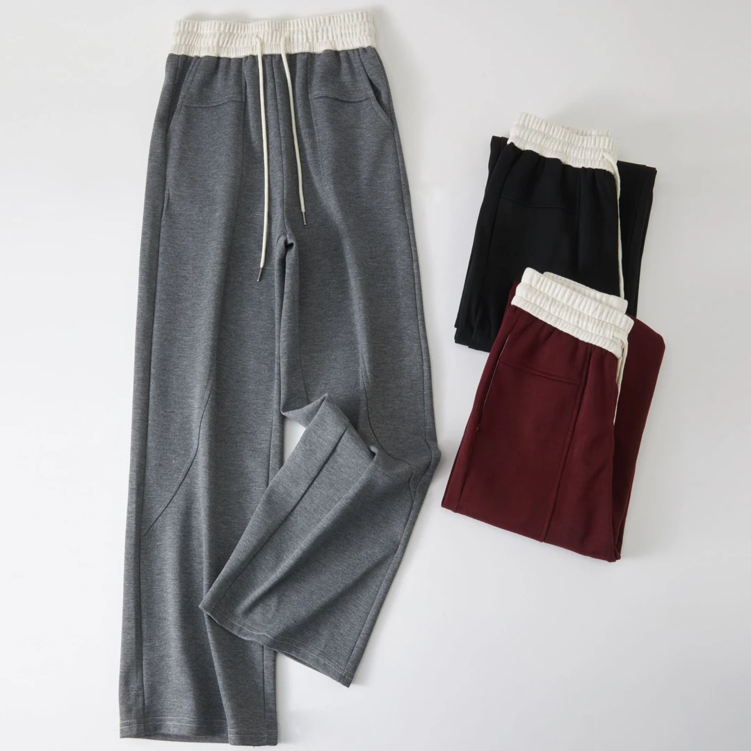 品牌订单！撞白腰华棉香蕉裤！秋季女款百搭休闲裤！全包边工艺！