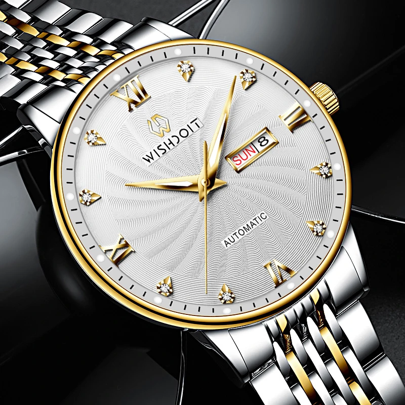 《美希专属w》冬季新品瑞士威思登男士全自动机械腕表