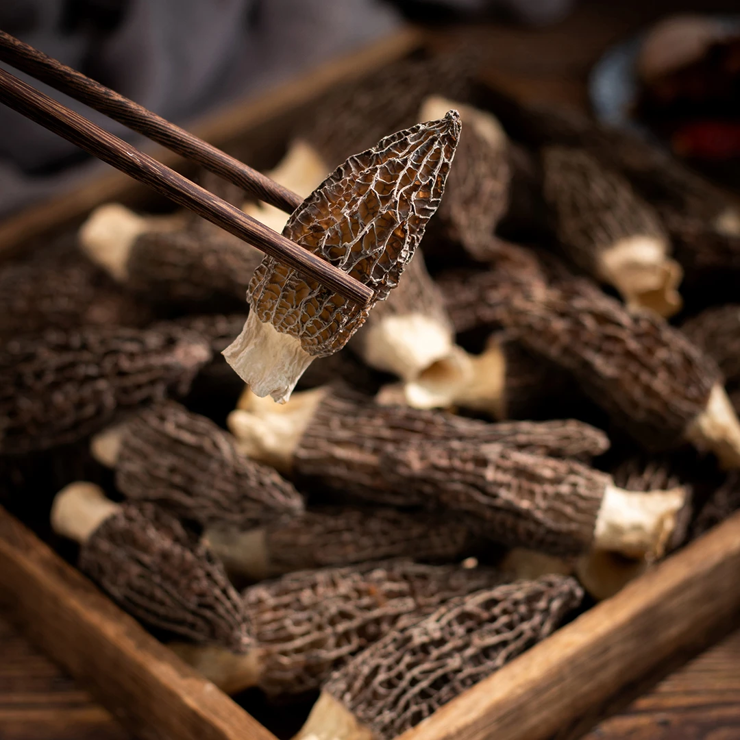 宝宝菇 臻选高山2-4CM羊肚菌 食用菌干货 肉质饱满煲汤炖菜鲜美香