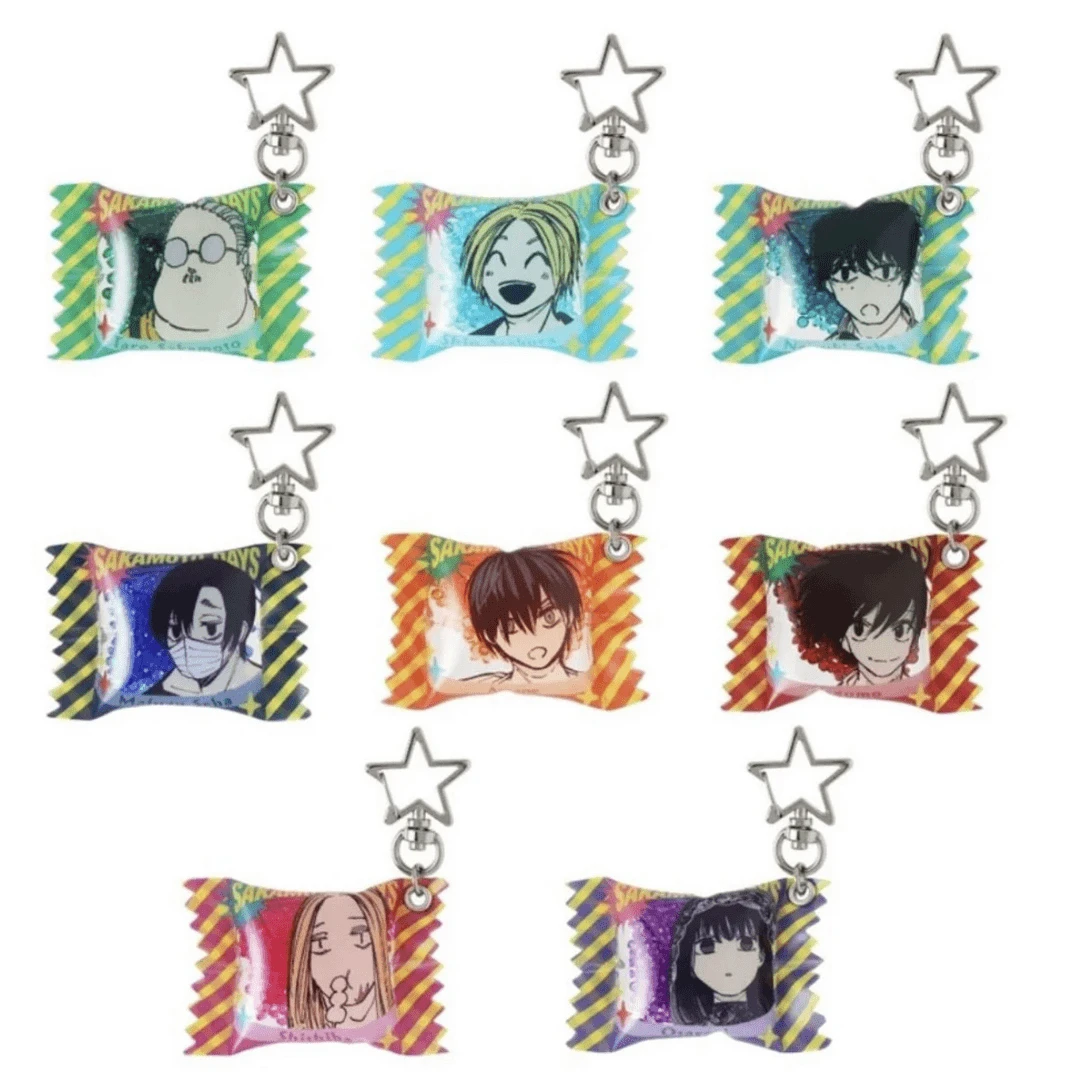 【代拆】坂本日常 js 夏日祭 糖果挂件（盲盒默认初伤代拆 ）