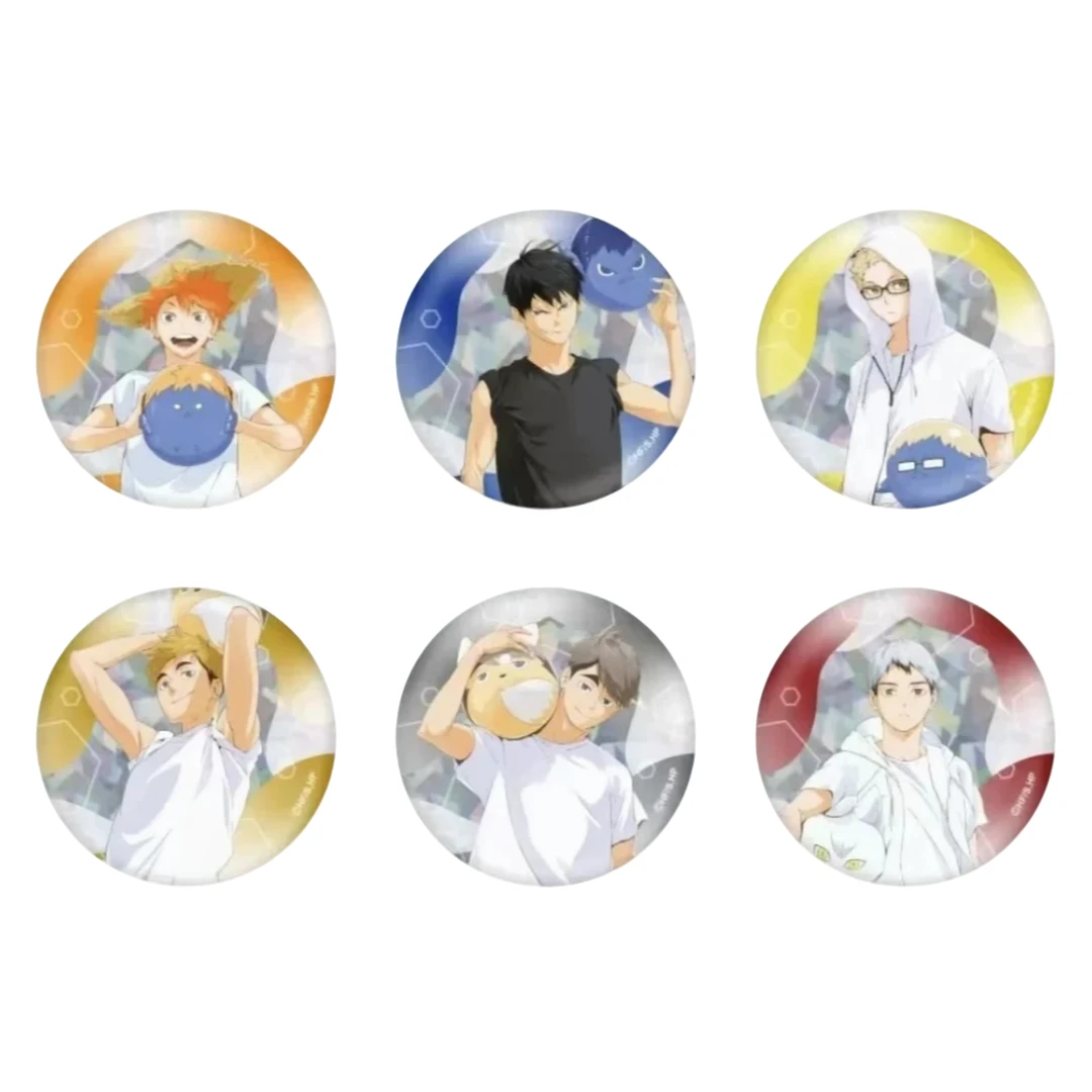 【代拆】排球少年 夏日 沙滩排球吧唧 徽章 文房具【拆包】