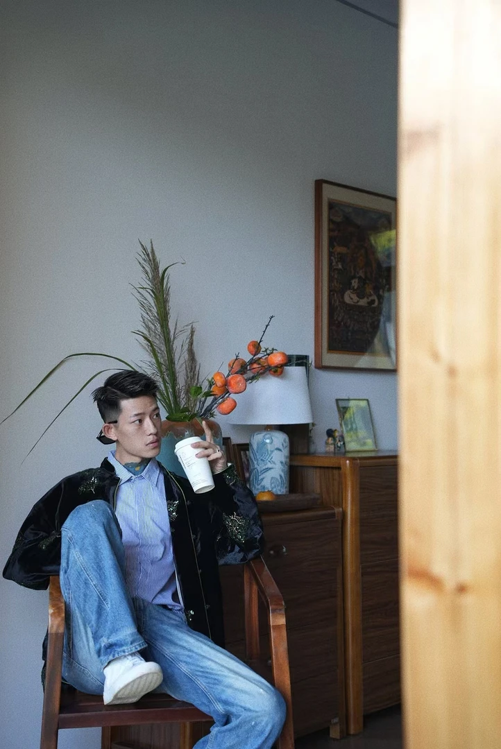 婉莹手工｜放轻松（丝绒绿松外套）