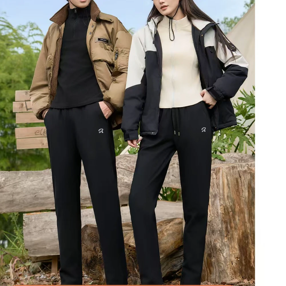 【72小时速发】情侣同款户外三防白鸭绒休闲裤-8616