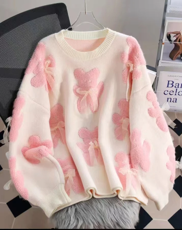 001-010秋季爆款减龄毛衣【拍对编号，非主图款】