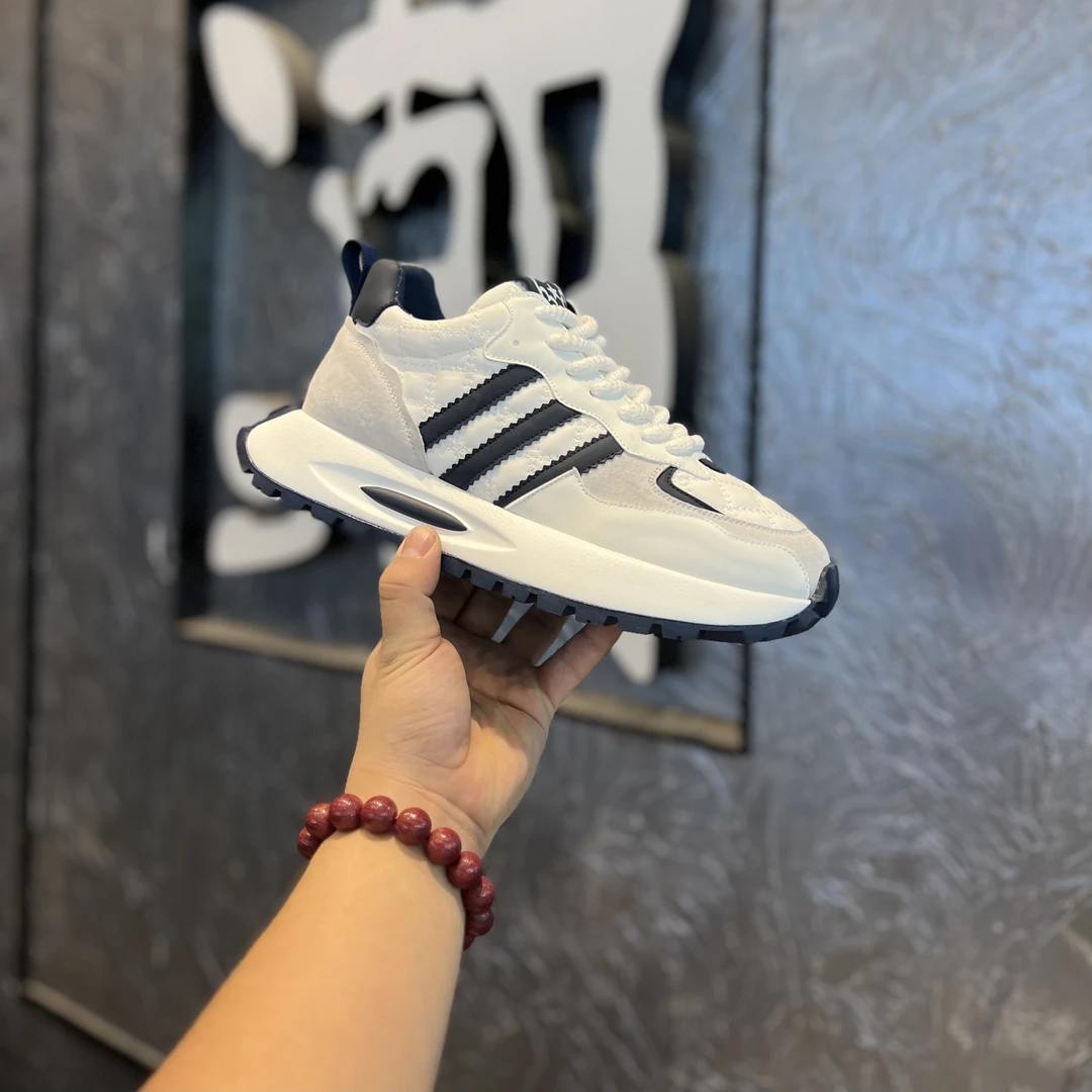 2024换季高品新款防水耐磨防滑韩版时尚休闲厚底男士高档透气鞋