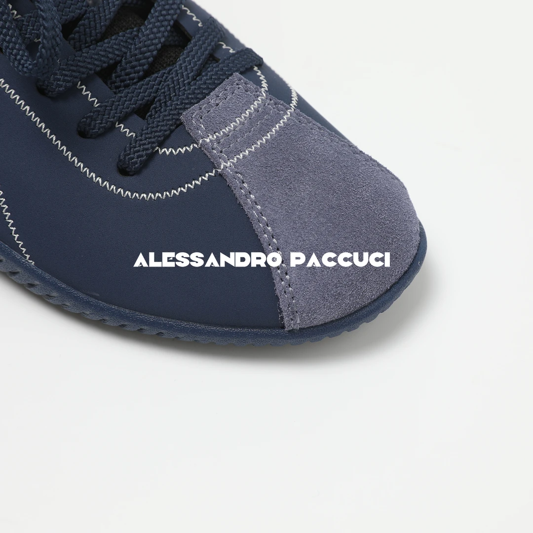 AP洛哥43191XA【锐搏】头层小牛皮系带轻便柔软运动阿甘鞋休闲鞋