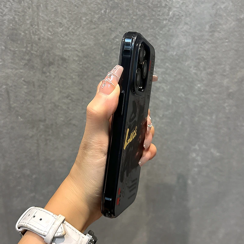 苹果15手机壳中国风龙年镜面iphone15promax潮酷男女14pro新款13