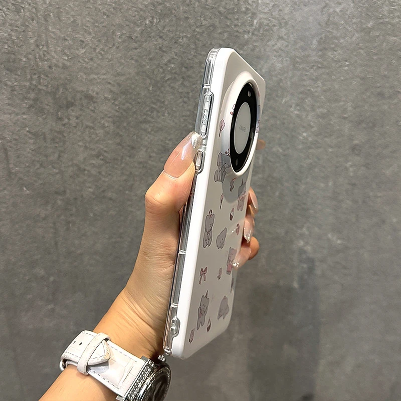 华为mate60pro壳趣味卡通大象mate50/40/30pro菲林二合一硬壳5g