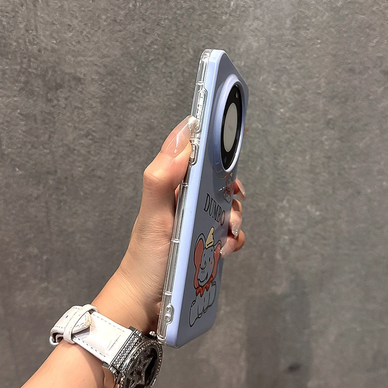 适用华为mate60pro手机壳卡通小飞象mate50/40/30pro创意小众5g相