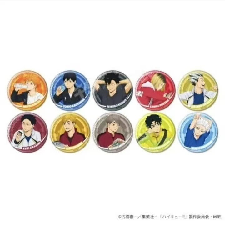 【霄霄谷子】排球少年坐姿午休吧唧 日谷现货（默认代拆）