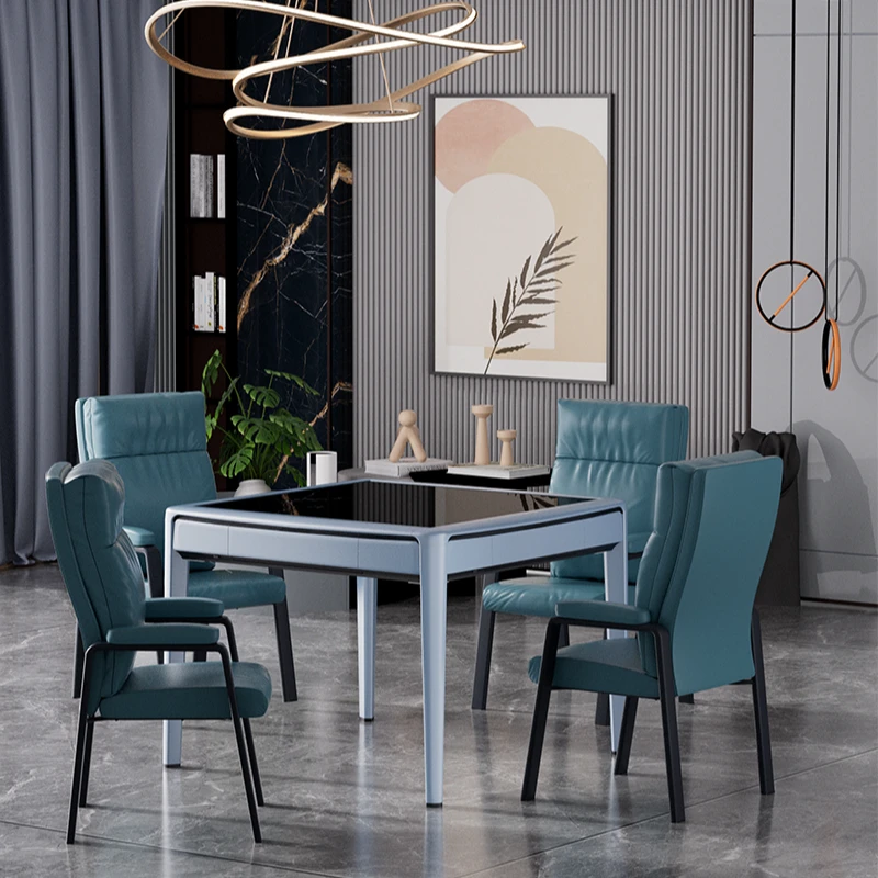 HOXON/宏勋麦轮350旋翼机全自动麻将机家用餐桌两用电动折叠