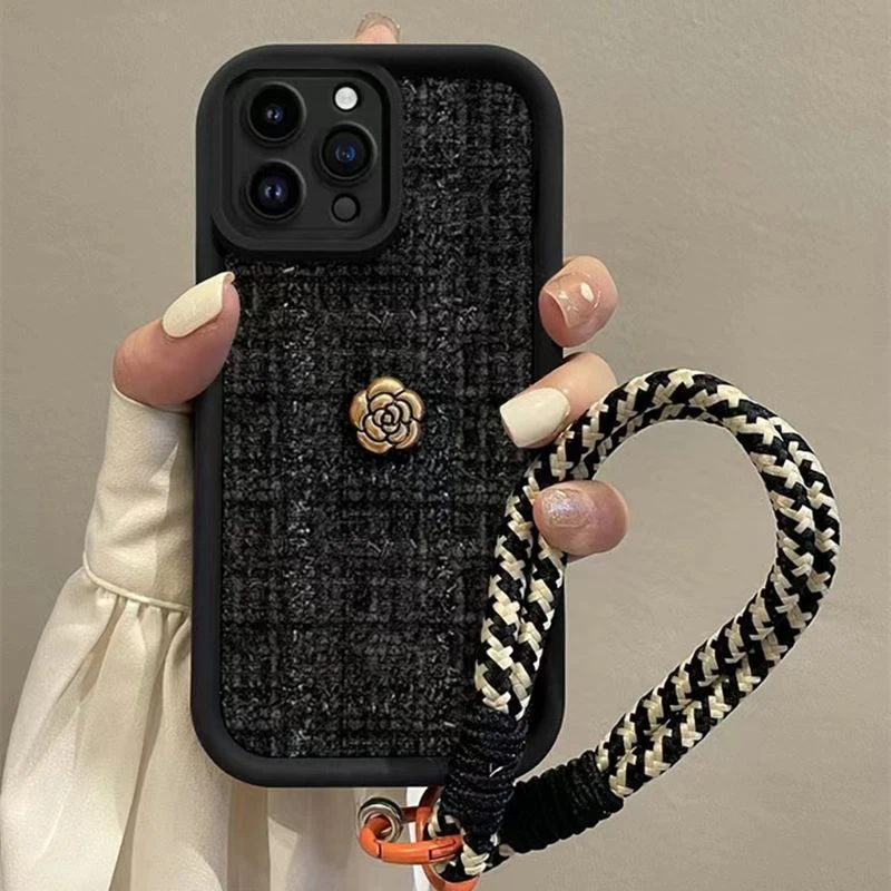 精孔山茶花苹果15/14/13/12/11手机壳iPhoneXSMAX全包XR防摔8PLUS