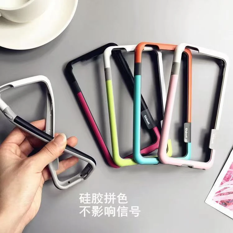 散热边框iPhone15手机壳12苹果14promax镂空8p新款11/xs撞色13pro