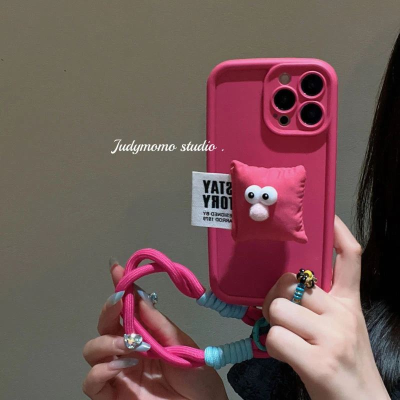 枕头支架苹果15promax手机壳iPhone14/13/12/11全包软壳x/8磨砂