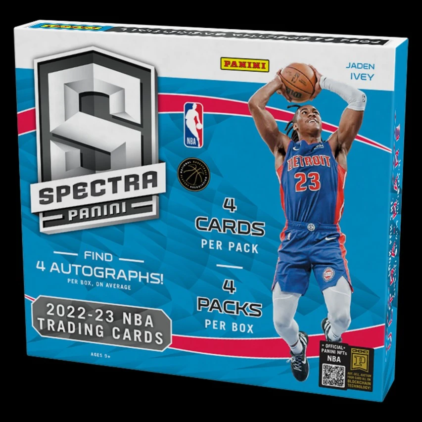 《乐卡收藏》篮球 2223 Panini NBA 光谱 卡牌 单盒卡