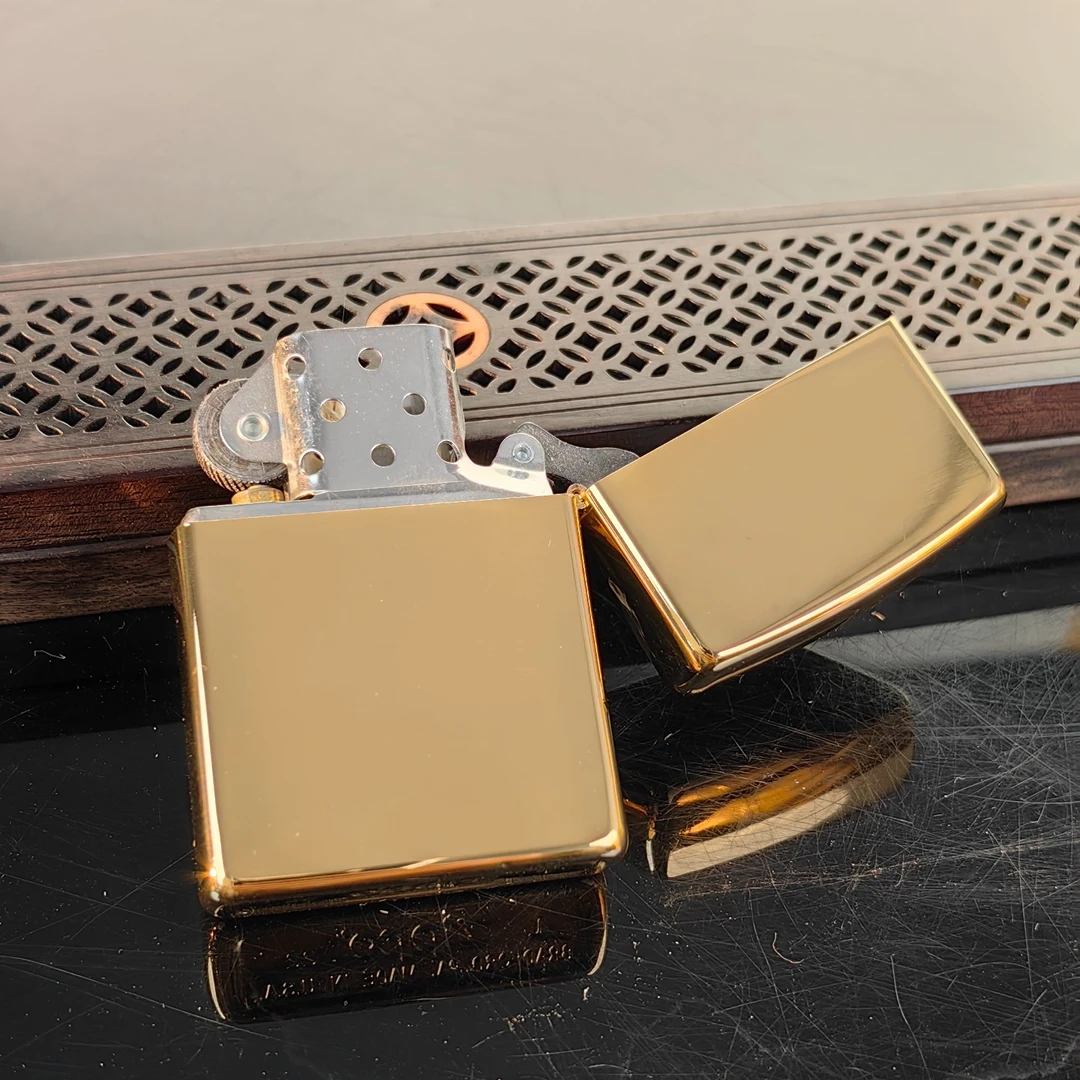 zippo打火机 DB 常规金色八方来财 DY9902BM