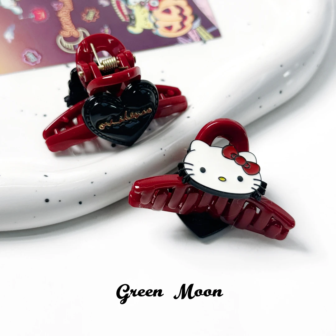 【草莓大福】甜酷辣妹可爱安哥拉红玩趣小抓夹猫猫原创y2k