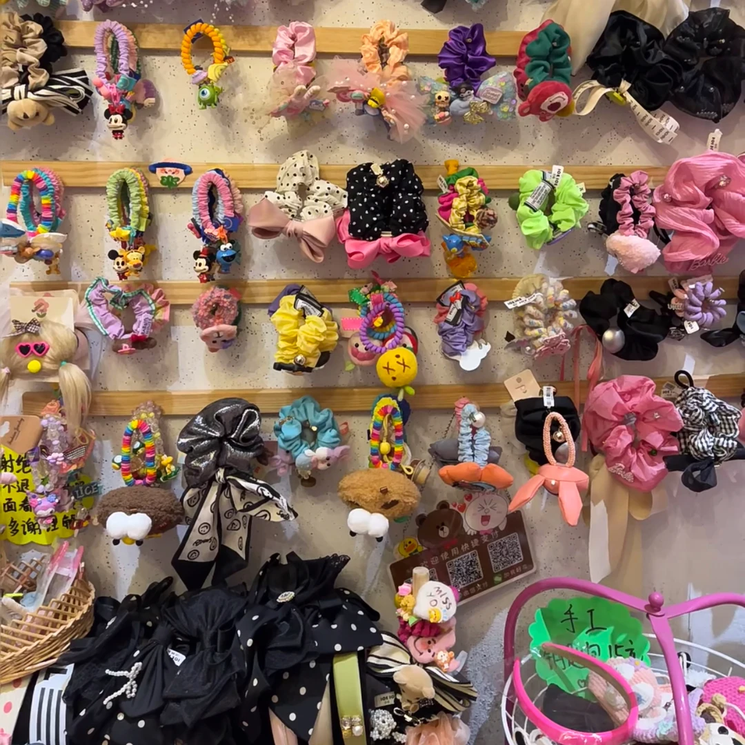 铜合金耳饰 小众个性福利可爱多巴胺女孩耳钉（五个一组）