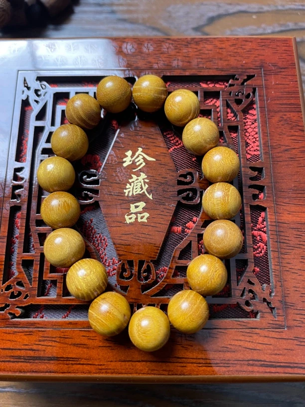 K42 黄金檀1.2单圈手串