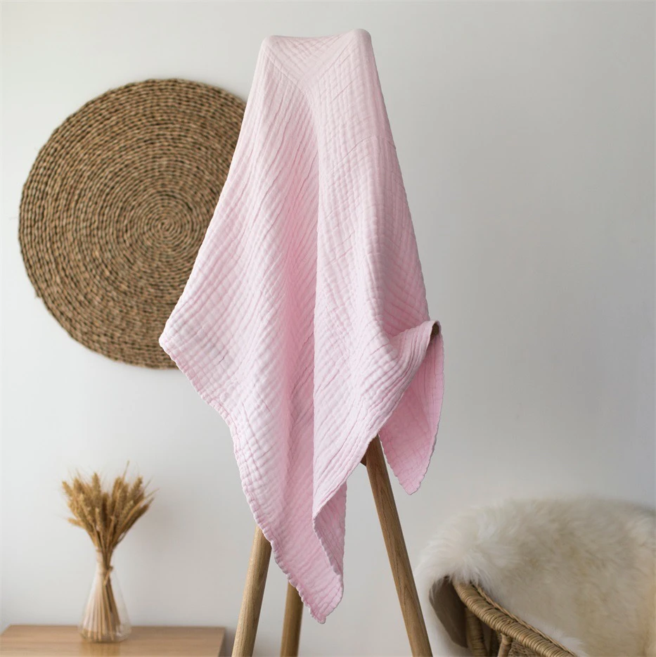 雅赞浴巾6层棉纱A类柔软吸水性强