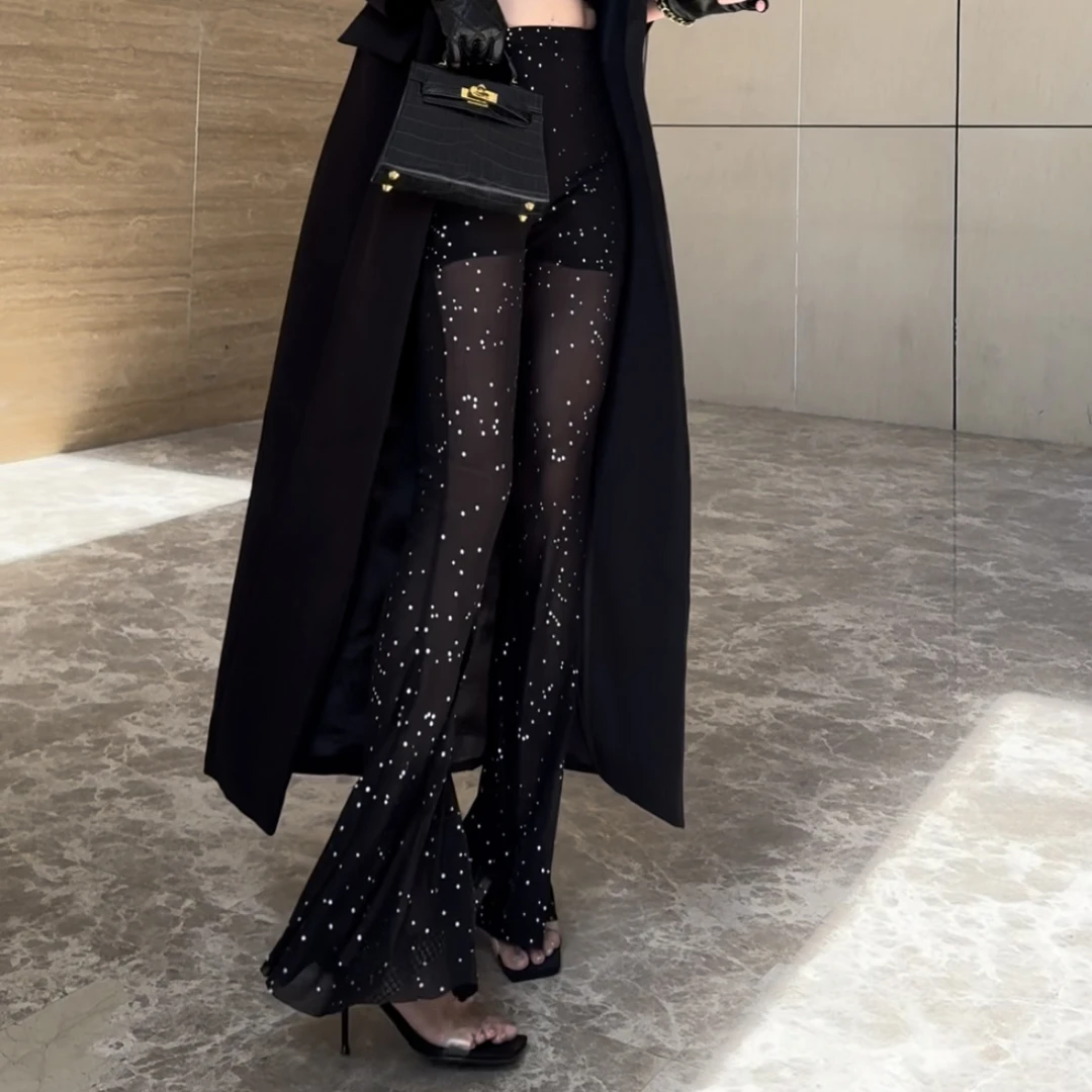 【黑暗荣耀】Seven高弹星空喇叭裤