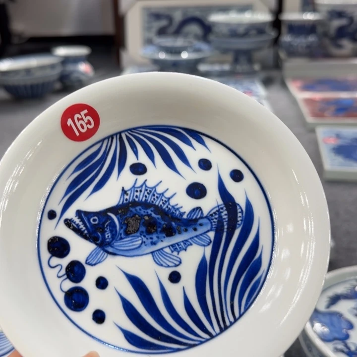 【闪购商品】盘景德镇手工手绘陶瓷