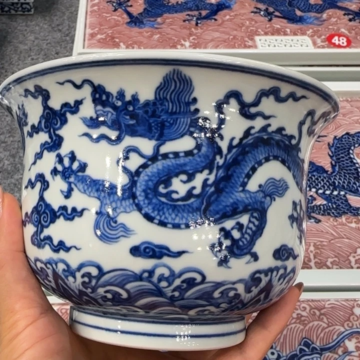 【闪购商品】盘景德镇手工手绘陶瓷