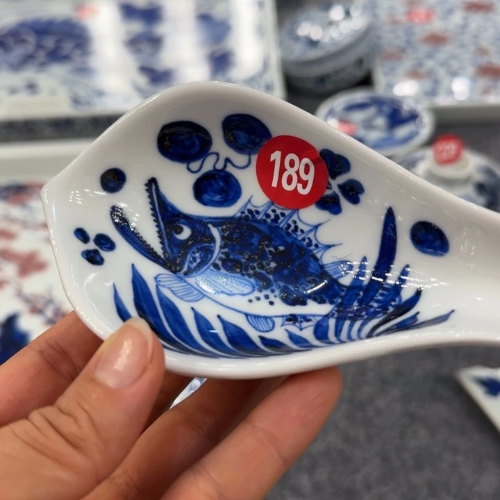 【闪购商品】碟景德镇手工手绘陶瓷
