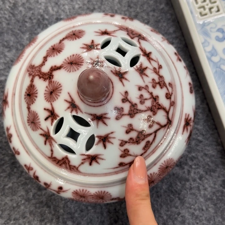 【闪购商品】盘景德镇手工手绘陶瓷