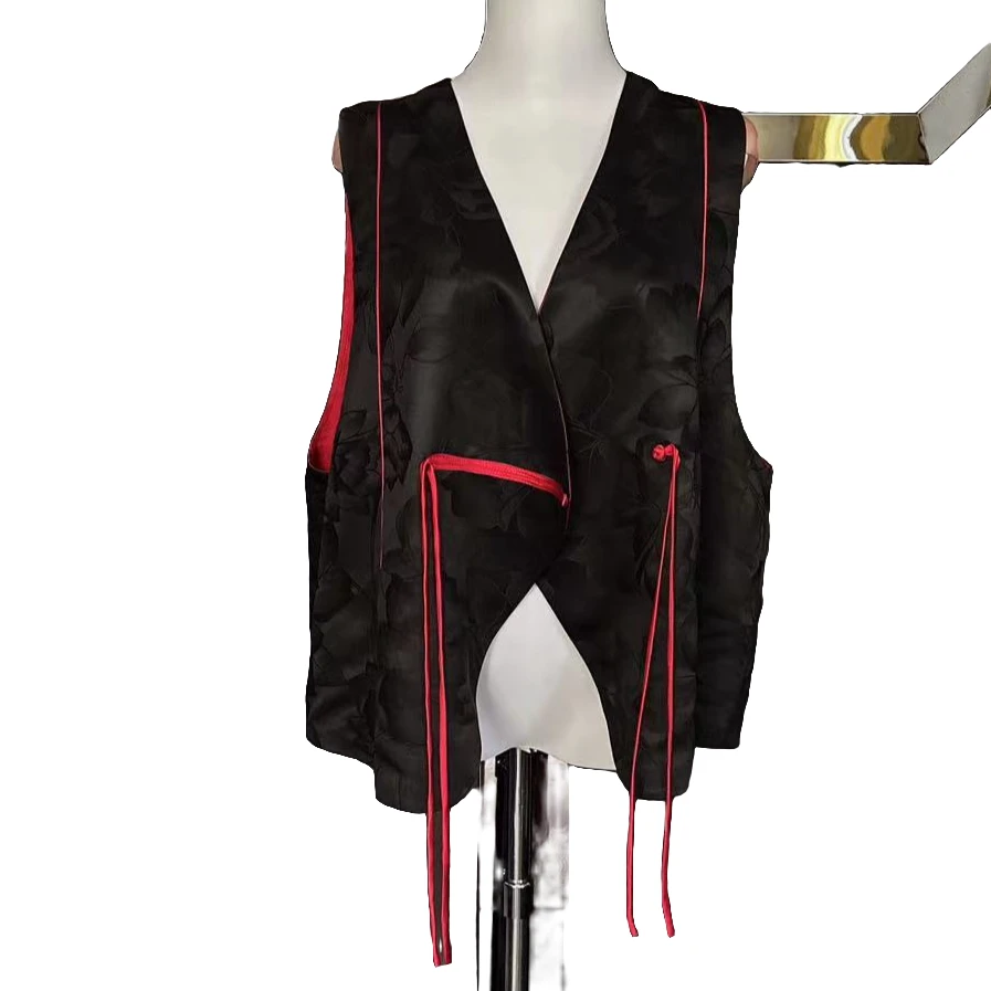 {天泽}时尚俩面穿重磅休闲夏季日常马夹