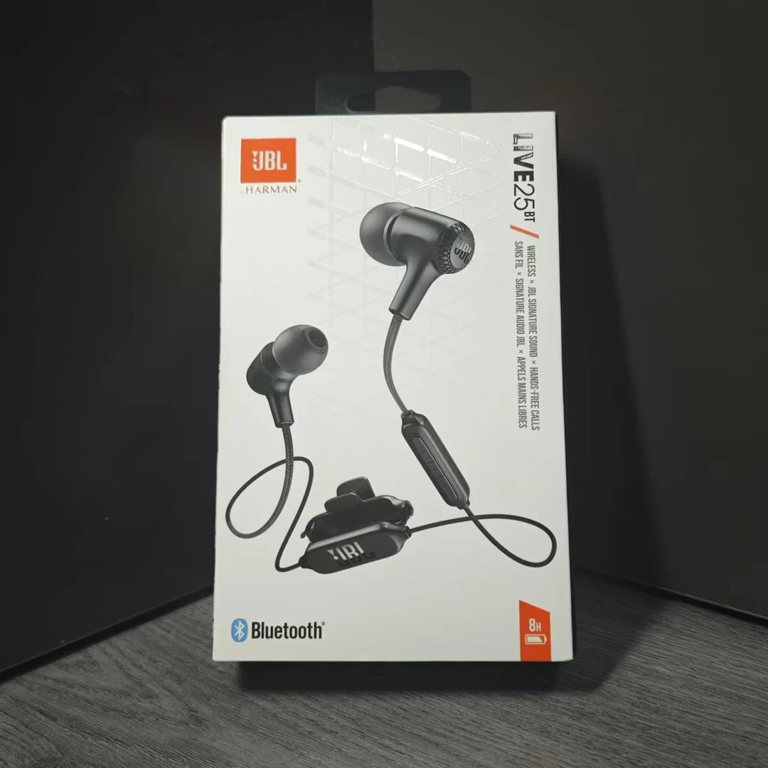 JBL 无线蓝牙耳机 可通话话筒蓝牙挂脖式耳机 live25