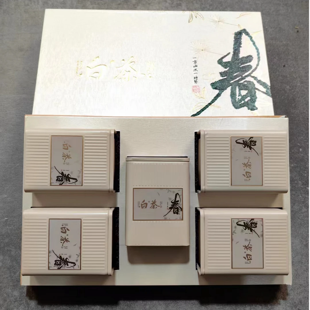 五罐装白茶 寿眉茶叶礼盒装