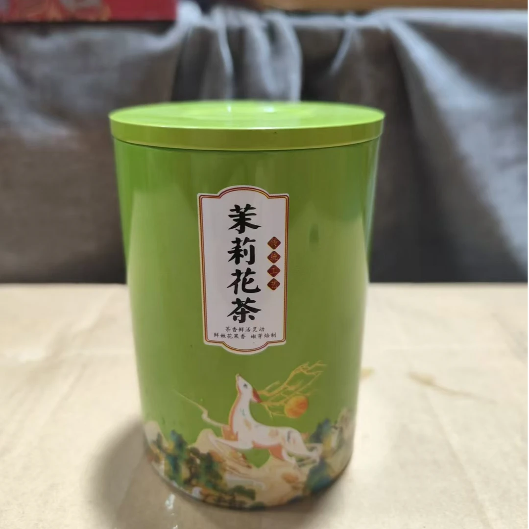 新人浮力 新茶茉莉花茶叶 散茶铁罐 30g/罐