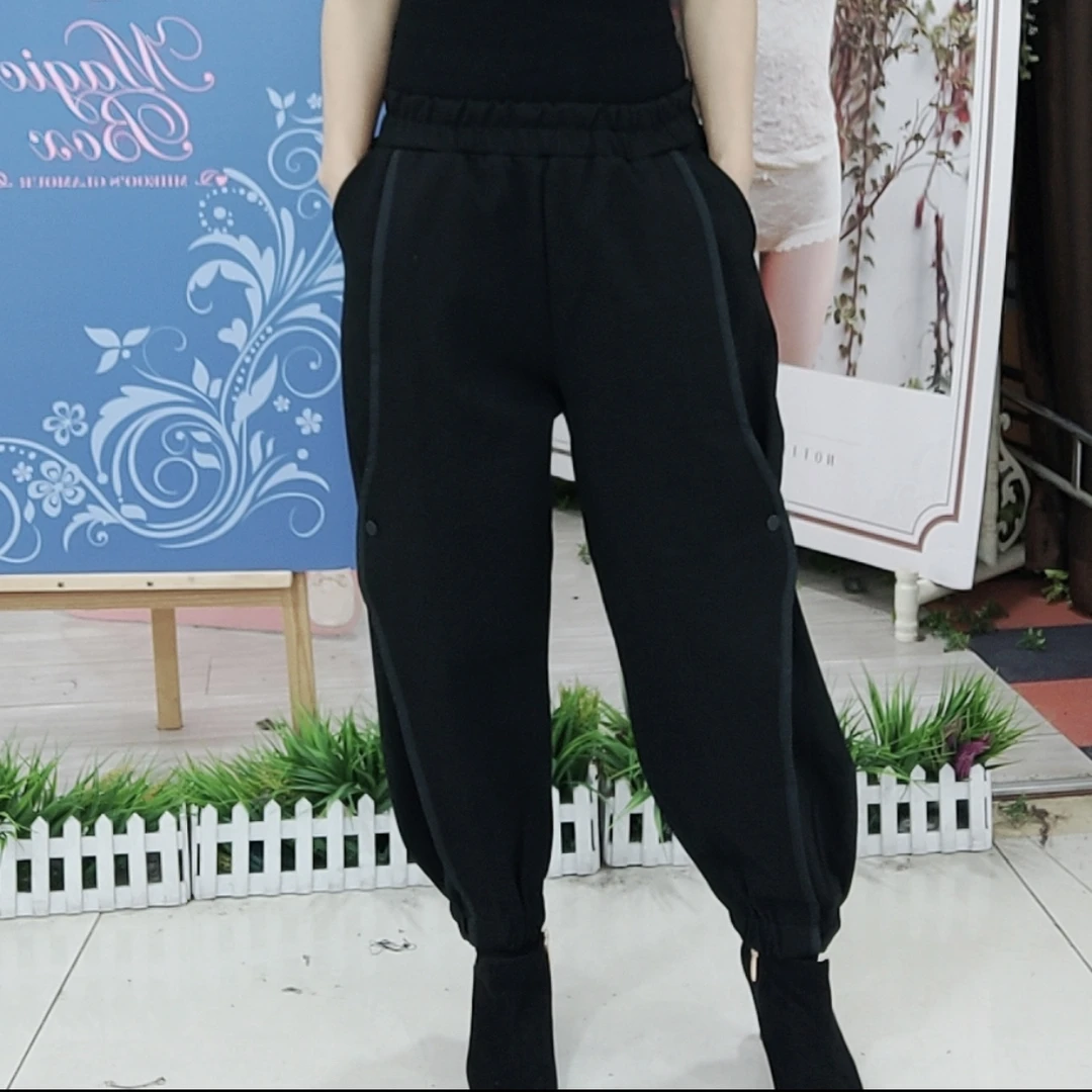 014款时尚洋气灯笼裤