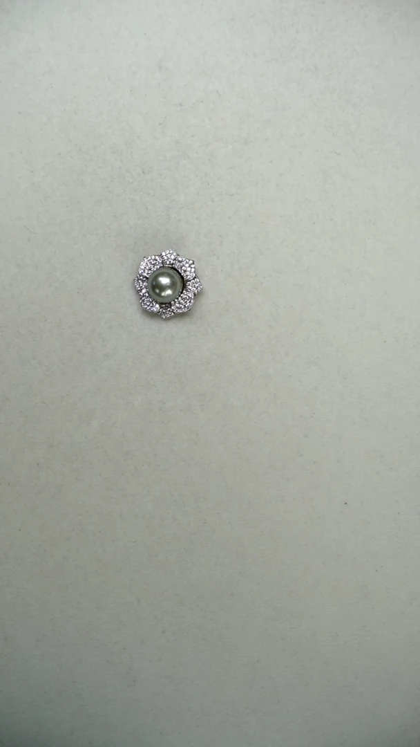 【闪购商品】海水珍珠吊坠(不含链)银S925镶嵌吊坠