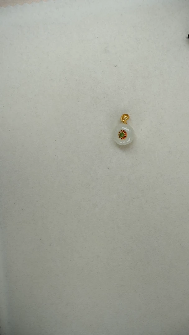 【闪购商品】和田玉吊坠(不含链)银S925镶嵌吊坠